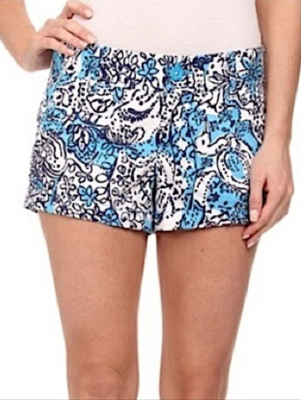 Lilly Pulitzer Shorts Women's 0 The Walsh Hippy Hippy Shake